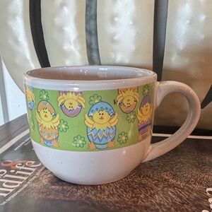 Mulberry Easter Chick Mug - White and Green